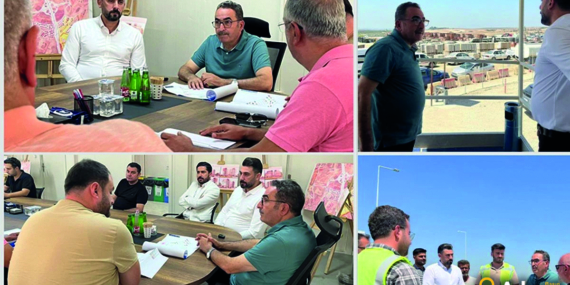“Abdullah Doğru ve Cemal Akın, TOKİ Çalışmalarını Yerinde İnceledi”