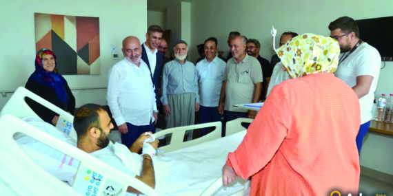 Adana’da Sürpriz Buluşma: Mehmet Sağlam’dan Ziyaret