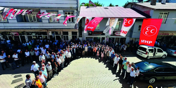 Coşkulu Törenle Açıldı: MHP Tufanbeyli’de Yeni Dönemi Başlatıyor