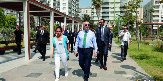 Vali Yavuz Selim Köşger, Millet Bahçesi’ni Ziyaret Etti