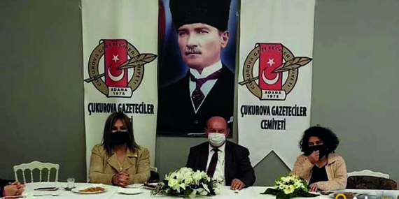 İYİ Parti’den Çukurova Gazeteciler Cemiyeti’ne Ziyaret